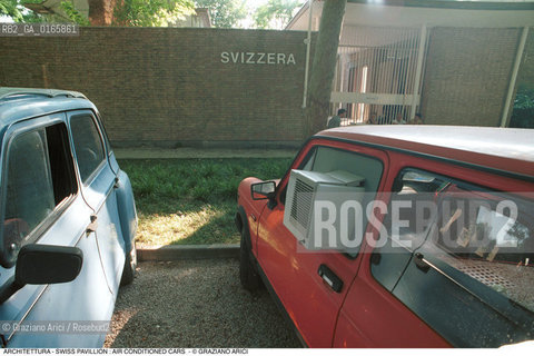 Caption: Nome: .7¡ BIENNALE ARCHITETTURA 2000 - CITTA: LESS AESTHETICS, MORE ETHICS .Descrizione: .PADIGLIONE SVIZZERA /AUTO ARIA CONDIZIONATA.Credit: ©Graziano Arici/Rosebud2 .Nazione: ..Cittˆ: ..Data: .2000.Nazione: ..Cittˆ: ..Data: .2000