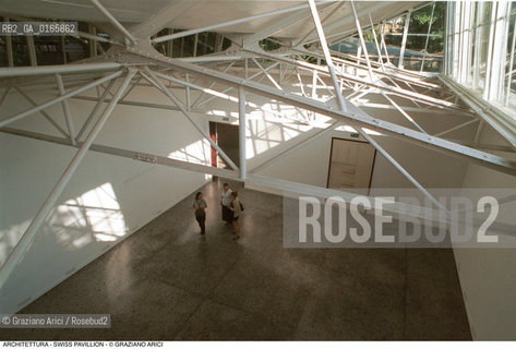 Caption: Nome: .7¡ BIENNALE ARCHITETTURA 2000 - CITTA: LESS AESTHETICS, MORE ETHICS .Descrizione: .PADIGLIONE SVIZZERO.Credit: ©Graziano Arici/Rosebud2 .Nazione: ..Cittˆ: ..Data: .2000.Nazione: ..Cittˆ: ..Data: .2000