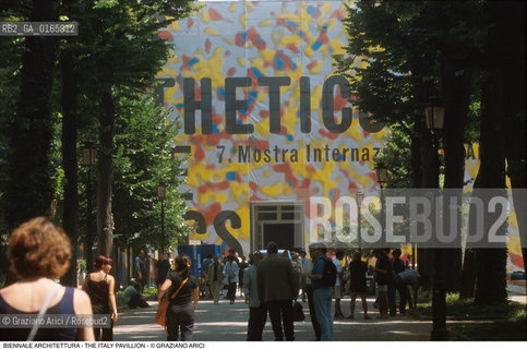 Caption: Nome: .7¡ BIENNALE ARCHITETTURA 2000 - CITTA: LESS AESTHETICS, MORE ETHICS .Descrizione: .PADIGLIONE ITALIA GIARDINI.Credit: ©Graziano Arici/Rosebud2 .Nazione: ..Cittˆ: ..Data: .2000