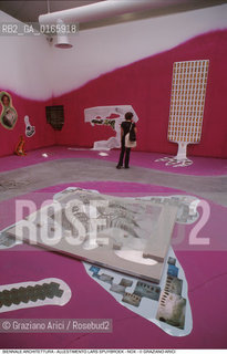 Caption: Nome: .7¡ BIENNALE ARCHITETTURA 2000 - CITTA: LESS AESTHETICS, MORE ETHICS .Descrizione: .ALLESTIMENTO LARS SPUYBROEK - NOX.Credit: ©Graziano Arici/Rosebud2 .Nazione: ..Cittˆ: ..Data: .2000