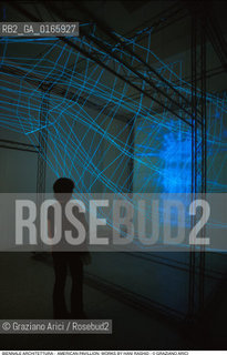 Caption: Nome: .7¡ BIENNALE ARCHITETTURA 2000 - CITTA: LESS AESTHETICS, MORE ETHICS .Descrizione: .ALLESTIMENTO DI HANI RASHID PADIGLIONE USA.Credit: ©Graziano Arici/Rosebud2 .Nazione: ..Cittˆ: ..Data: .2000