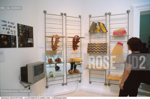 Caption: Nome: .7¡ BIENNALE ARCHITETTURA 2000 - CITTA: LESS AESTHETICS, MORE ETHICS .Descrizione: .PADIGLIONE USA - GREG LYNN.Credit: ©Graziano Arici/Rosebud2 .Nazione: ..Cittˆ: ..Data: .2000