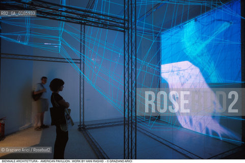 Caption: Nome: .7¡ BIENNALE ARCHITETTURA 2000 - CITTA: LESS AESTHETICS, MORE ETHICS .Descrizione: .PADIGLIONE USA - HANI RASHID.Credit: ©Graziano Arici/Rosebud2 .Nazione: ..Cittˆ: ..Data: .2000