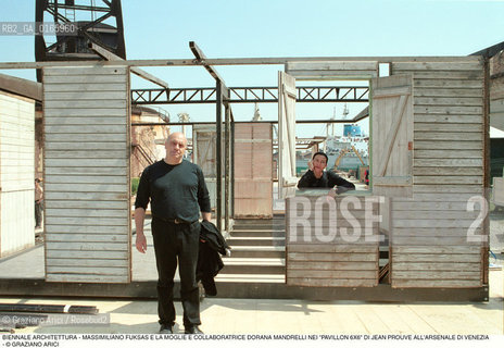 Nome: .FUKSAS MASSIMILIANO.Descrizione: .ARCHITETTO ARCHITETTURA FINESTRA DORIANA O. MANDRELLI.Credit: ©Graziano Arici/Rosebud2 / Costo: .A.Nazione: ..Cittˆ: .VENEZIA.VENICE.Data: .2000