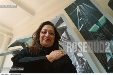 Caption: Nome: .7¡ BIENNALE ARCHITETTURA 2000 - CITTA: LESS AESTHETICS, MORE ETHICS .Descrizione: .ZAHA HADID ARCHITETTO.Credit: ©Graziano Arici/Rosebud2 .Nazione: ..Cittˆ: ..Data: .2000