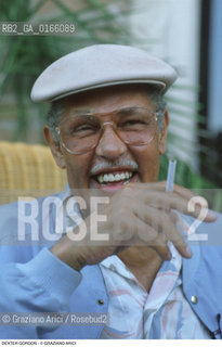 Caption: Nome: .GORDON DEXTER.Descrizione: .MUSICA JAZZ SASSOFONISTA/CON UNA SIGARETTA.Credit: ©Graziano Arici/Rosebud2 / Costo: .A.Nazione: .USA.Cittˆ: ..Data: .1988