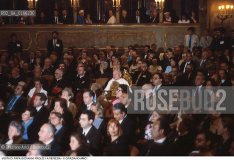 Nome: .PAPA.Descrizione: .RELIGIONE / VISITA DEL SANTO PADRE GIOVANNI PAOLO II KAROL WOJTYLA / AL GRAN TEATRO LA FENICE.Credit: ©Graziano Arici/Rosebud2 / Costo: .A.Nazione: .ITALIA.Cittˆ: ..Data: .17/06/1985