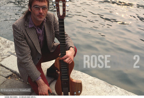 Nome: .REICHEN HANS.Descrizione: .MUSICA JAZZ CHITARRISTA/CON LA CHITARRA.Credit: ©Graziano Arici/Rosebud2 / Costo: .A.Nazione: .USA.Cittˆ: .VENEZIA.Data: .1995.