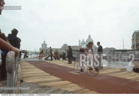 Nome: .61¡ GIRO DITALIA.Descrizione: .SPORT CICLISMO COMPETIZIONE GARA PUBBLICO .Credit: ©Graziano Arici/Rosebud2 Costo: ..Nazione: .ITALIA.Cittˆ: .VENEZIA.Data: .1979..
