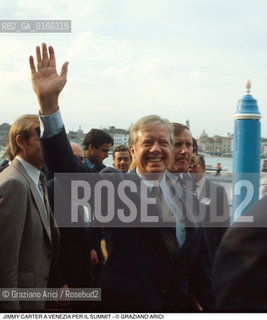 Nome: .SUMMIT.Descrizione: .POLITICA VERTICE DEI NOVE PAESI PIU INDUSTRIALIZZATI / IL PRESIDENTE AMERICANO JIMMY CARTER / ALLA FONDAZIONE CINI NELLISOLA DI S. GIORGIO .Credit: ©Graziano Arici/Rosebud2 Costo: ..Nazione: .ITALIA.Cittˆ: .VENEZIA.Data: .1980..
