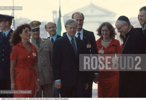 Nome: .SUMMIT.Descrizione: .POLITICA VERTICE DEI NOVE PAESI PIU INDUSTRIALIZZATI / IL PRESIDENTE AMERICANO JIMMY CARTER .Credit: ©Graziano Arici/Rosebud2 Costo: ..Nazione: .ITALIA.Cittˆ: ..Data: .1980..