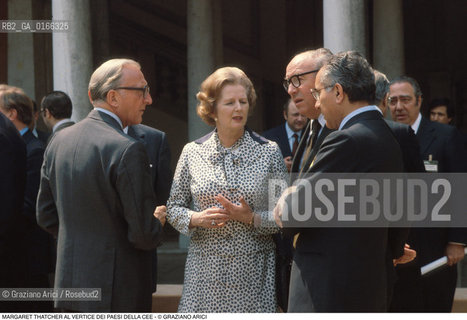 Nome: .SUMMIT.Descrizione: .POLITICA VERTICE DEI PAESI CEE / IL PREMIER BRITANNICO MARGARET THATCHER / ALLA FONDAZIONE CINI NELLISOLA DI S. GIORGIO .Credit: ©Graziano Arici/Rosebud2 Costo: ..Nazione: .ITALIA.Cittˆ: .VENEZIA.Data: .1980..