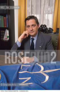 Nome: .REGIONE ISTRIA.Descrizione: .POLITICA / PAOLO SARDOS-ALBERTINI PRESIDENTE DELLA FEDERAZIONE DEGLI ESULI ISTRIANI - FIUMANI - DALMATI .Credit: ©Graziano Arici/Rosebud2 / Costo: .A.Nazione: ..Cittˆ: .POLA.Data: .1995