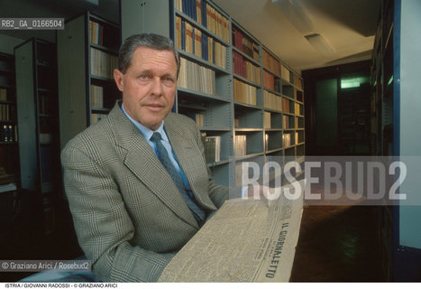 Nome: .REGIONE ISTRIA.Descrizione: .POLITICA / GIOVANNI RADOSSI DIRETTORE DEL CENTRO RICERCHE STORICHE DELLUNIONE ITALIANA.Credit: ©Graziano Arici/Rosebud2 / Costo: .A.Nazione: ..Cittˆ: .POLA.Data: .1995