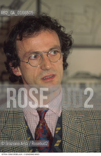 Nome: .REGIONE ISTRIA.Descrizione: .POLITICA / DINO DEBELJUH DEPUTATO DEL PARLAMENTO CROATO PER LA DIETA DEMOCRATICA ISTRIANA.Credit: ©Graziano Arici/Rosebud2 / Costo: .A.Nazione: ..Cittˆ: .POLA.Data: .1995