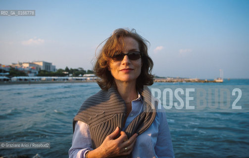 CINEMA 2000 / 57. MOSTRA INTERNAZIONALE DARTE CINEMATOGRAFICA - LATTRICE ISABELLE HUPPERT (FRANCIA) / MARE - ©Graziano Arici/Rosebud2