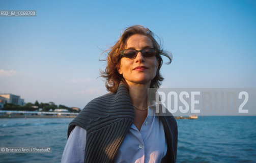 CINEMA 2000 / 57. MOSTRA INTERNAZIONALE DARTE CINEMATOGRAFICA - LATTRICE ISABELLE HUPPERT (FRANCIA) / MARE - ©Graziano Arici/Rosebud2