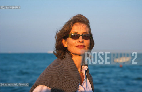 CINEMA 2000 / 57. MOSTRA INTERNAZIONALE DARTE CINEMATOGRAFICA - LATTRICE ISABELLE HUPPERT (FRANCIA) / MARE - ©Graziano Arici/Rosebud2