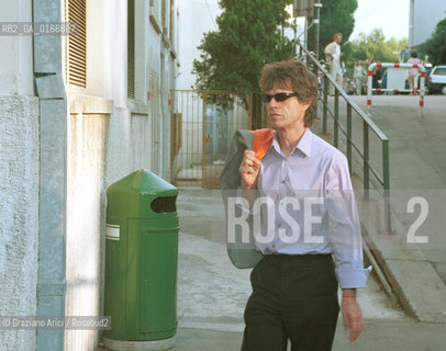 CINEMA 2000 / 57. MOSTRA INTERNAZIONALE DARTE CINEMATOGRAFICA - IL CANTANTE MICK JAGGER (GB) / MUSICA ROCK - ©Graziano Arici/Rosebud2