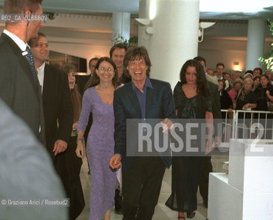 CINEMA 2000 / 57. MOSTRA INTERNAZIONALE DARTE CINEMATOGRAFICA - IL CANTANTE MICK JAGGER NEL PALAZZO DEL CINEMA PER LA PROIEZIONE DEL FILM LIAM / MUSICA ROCK - ©Graziano Arici/Rosebud2 