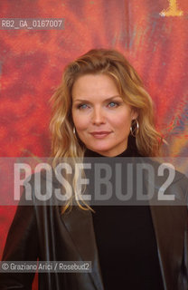 CINEMA 2000 / 57. MOSTRA INTERNAZIONALE DARTE CINEMATOGRAFICA - LATTRICE MICHELLE PFEIFFER (USA) ALLA CONFERENZA STAMPA DEL FILM WHAT LIES BENEATH - ©Graziano Arici/Rosebud2