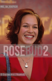 CINEMA 2000 / 57. MOSTRA INTERNAZIONALE DARTE CINEMATOGRAFICA - LATTRICE FRANKA POTENTE (GERMANIA) ALLA CONFERENZA STAMPA DEL FILM DER KRIEGER UND DIE KAISERIN - ©Graziano Arici/Rosebud2
