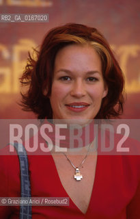 CINEMA 2000 / 57. MOSTRA INTERNAZIONALE DARTE CINEMATOGRAFICA - LATTRICE FRANKA POTENTE (GERMANIA) ALLA CONFERENZA STAMPA DEL FILM DER KRIEGER UND DIE KAISERIN - ©Graziano Arici/Rosebud2