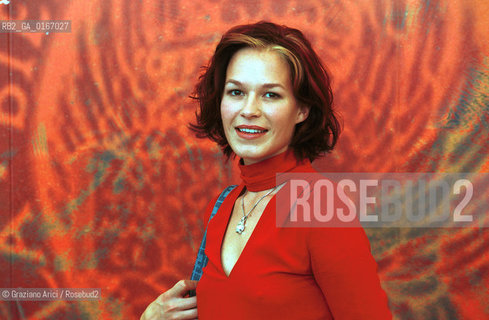 CINEMA 2000 / 57. MOSTRA INTERNAZIONALE DARTE CINEMATOGRAFICA - LATTRICE FRANKA POTENTE (GERMANIA) ALLA CONFERENZA STAMPA DEL FILM DER KRIEGER UND DIE KAISERIN - ©Graziano Arici/Rosebud2