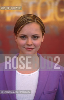 CINEMA 2000 / 57. MOSTRA INTERNAZIONALE DARTE CINEMATOGRAFICA - LATTRICE CHRISTINA RICCI (USA) ALLA CONFERENZA STAMPA DEL FILM THE MAN WHO CRIED - ©Graziano Arici/Rosebud2 