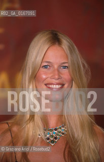 CINEMA 2000 / 57. MOSTRA INTERNAZIONALE DARTE CINEMATOGRAFICA - LA TOP MODEL E ATTRICE CLAUDIA SCHIFFER (GERMANIA) ALLA CONFERENZA STAMPA DEL FILM SOUND - ©Graziano Arici/Rosebud2