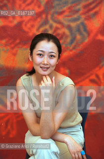 CINEMA 2000 / 57. MOSTRA INTERNAZIONALE DARTE CINEMATOGRAFICA - LATTRICE ZHAO TAO (CINA) ALLA CONFERENZA STAMPA DEL FILM PLATFORM - ©Graziano Arici/Rosebud2