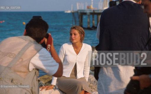 CINEMA 2000 / 57. MOSTRA INTERNAZIONALE DARTE CINEMATOGRAFICA - LAURE DE CLERMONT TONNERRE (FRANCIA), ATTRICE NEL FILM FILS DE DEUX MERES OU COMEDIE DE LINNOCENCE, IN DIGA / CON I FOTOGRAFI - ©Graziano Arici/Rosebud2