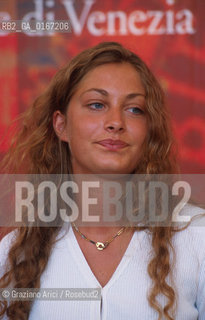 CINEMA 2000 / 57. MOSTRA INTERNAZIONALE DARTE CINEMATOGRAFICA - LATTRICE LAURE DE CLERMONT TONNERRE (FRANCIA) ALLA CONFERENZA STAMPA DEL FILM FILS DE DEUX MERES OU COMEDIE DE LINNOCENCE - ©Graziano Arici/Rosebud2