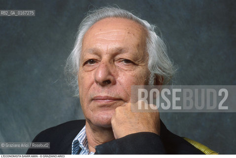 ECONOMIA 2000 / LECONOMISTA SAMIR AMIN (EGITTO) - ©Graziano Arici/Rosebud2 