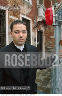 RELIGIONE ISLAMICA / IL MUFTI DI MARSIGLIA SOHEIB BENCHEIKH (ALGERIA) / A VENEZIA - ©Graziano Arici/Rosebud2