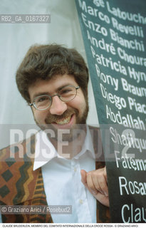 ORGANIZZAZIONI UMANITARIE ONU 2000 / CLAUDE BRUDERLEIN, MEMBRO DEL COMITATO INTERNAZIONALE DELLA CROCE ROSSA - ©Graziano Arici/Rosebud2
