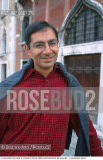 RELIGIONE STORIA 2000/ IL PASTORE VALDESE E STORICO DELLE RELIGIONI SHAFIQUE KESHAVJEE (KENYA) / A VENEZIA - ©Graziano Arici/Rosebud2 