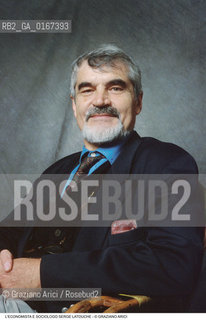 ECONOMIA SOCIOLOGIA 2000 / LECONOMISTA E SOCIOLOGO SERGE LATOUCHE (FRANCIA) - ©Graziano Arici/Rosebud2 