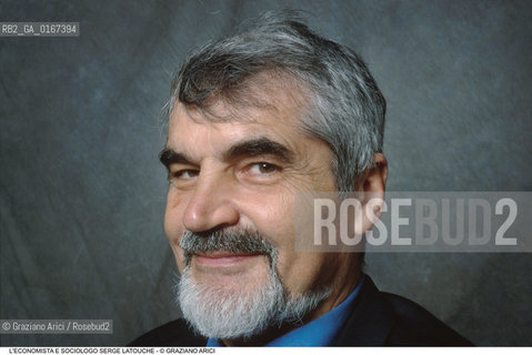 ECONOMIA SOCIOLOGIA 2000 / LECONOMISTA E SOCIOLOGO SERGE LATOUCHE (FRANCIA) - ©Graziano Arici/Rosebud2 