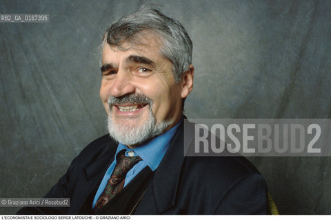 ECONOMIA SOCIOLOGIA 2000 / LECONOMISTA E SOCIOLOGO SERGE LATOUCHE (FRANCIA) - ©Graziano Arici/Rosebud2 
