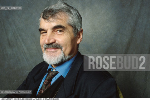 ECONOMIA SOCIOLOGIA 2000 / LECONOMISTA E SOCIOLOGO SERGE LATOUCHE (FRANCIA) - ©Graziano Arici/Rosebud2 