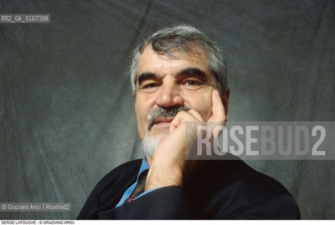 ECONOMIA SOCIOLOGIA 2000 / LECONOMISTA E SOCIOLOGO SERGE LATOUCHE (FRANCIA) - ©Graziano Arici/Rosebud2 