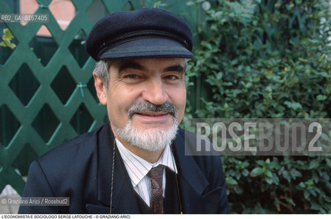 ECONOMIA SOCIOLOGIA 2000 / LECONOMISTA E SOCIOLOGO SERGE LATOUCHE (FRANCIA) - ©Graziano Arici/Rosebud2 