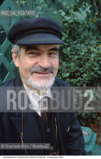 ECONOMIA SOCIOLOGIA 2000 / LECONOMISTA E SOCIOLOGO SERGE LATOUCHE (FRANCIA) - ©Graziano Arici/Rosebud2 
