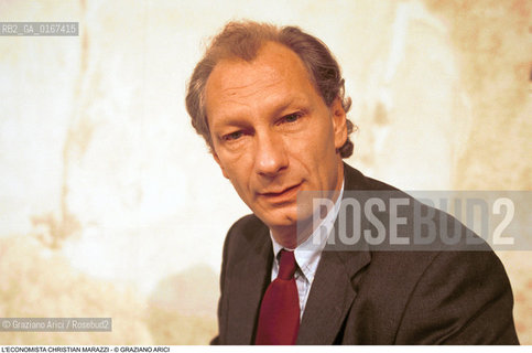 ECONOMIA 2000 / LECONOMISTA CHRISTIAN MARAZZI (SVIZZERA) - ©Graziano Arici/Rosebud2