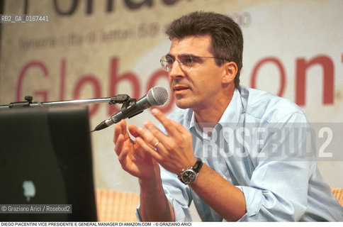 ECONOMIA INTERNET 2000 / DIEGO PIACENTINI VICE PRESIDENTE E GENERAL MANAGER DI AMAZON.COM  - ©Graziano Arici/Rosebud2