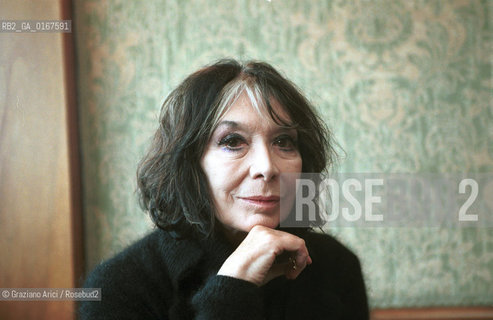 JULIETTE GRECO MUSICA POP  ESISTENZIALISMO CANTANTE ATTRICE FRANCIA - © 2000 Graziano Arici/Rosebud2