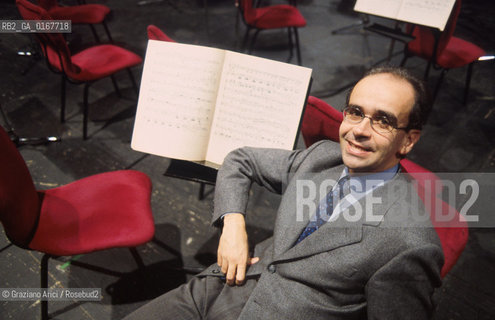 Nome: PINAMONTI PAOLO, MUSICA CLASSICA DIRETTORE ARTISTICO DEL TEATRO LA FENICE SPARTITI Nazione: ITALIA © 2000 Graziano Arici/Rosebud2