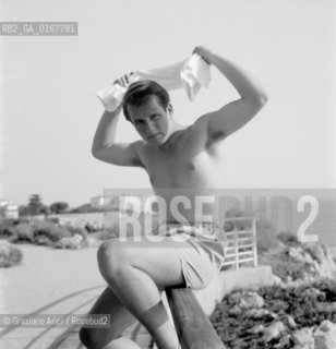 SANDRI AGHA KHANS SON AT HOTEL EDEN ROCK IN CAP DANTIBES - 1948 © ARCHIVIO Graziano Arici/Rosebud2  / NOBILE