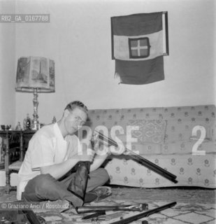THE DUKE AMEDEO OF AOSTA AT VILLA S.DOMENICO IN FIESOLE - 1960 © ARCHIVIO Graziano Arici/Rosebud2  / NOBILE